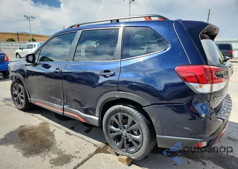 2019 Subaru Forester Sport z USA, uszkodzony, nr VIN JF2SKAPC2KH406814